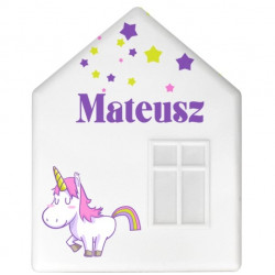 IKEA DROMHEM DOMEK LAMPKA NOCNA ŚCIENNA DO431 Mateusz