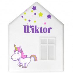 IKEA DROMHEM DOMEK LAMPKA NOCNA ŚCIENNA DO437 Wiktor