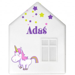 IKEA DROMHEM DOMEK LAMPKA NOCNA ŚCIENNA DO441 Adaś