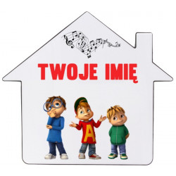 LAMPA LED DOMEK CZARNA DDB114