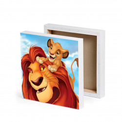 FOTO OBRAZ ZE ZDJĘCIEM NA PŁÓTNIE 30X30 KRÓL LEW ST_PLPL163.jpg