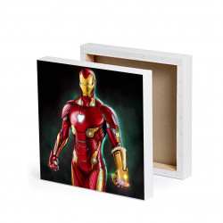 FOTO OBRAZ ZE ZDJĘCIEM NA PŁÓTNIE 30X30 IRON MAN ST_PLPL176.jpg